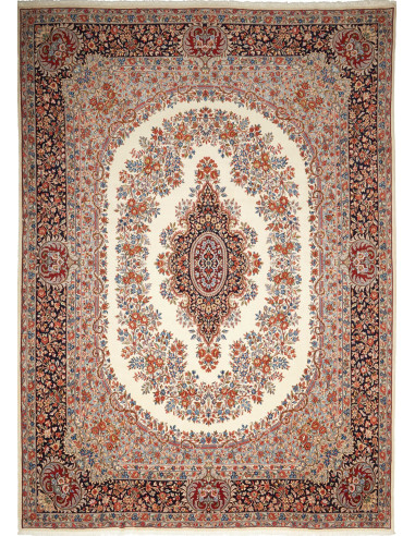 Rawar Sherkat Persia marrone rosato e grigio ardesia scuro 291x403