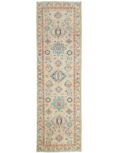 Kazak Pakistan abbronzatura e grigio tenue 83x292