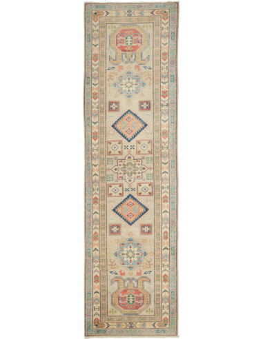 Kazak Pakistan abbronzatura e grigio 81x300