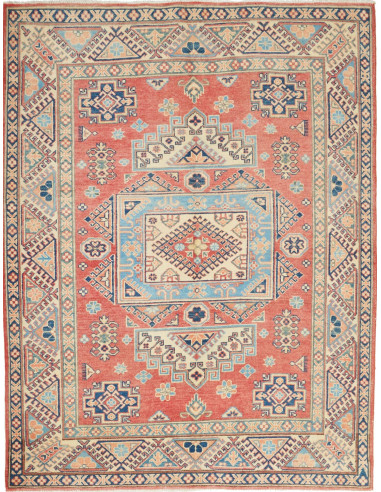 Kazak Pakistan abbronzatura e grigio tenue 150x197