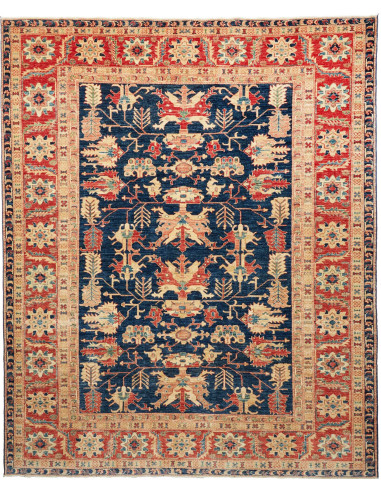 Kazak Fine Pakistan marrone rosato e marrone 249x303