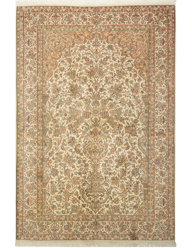 Kashmir Seta 18/18 India abbronzatura e abbronzatura 126x186