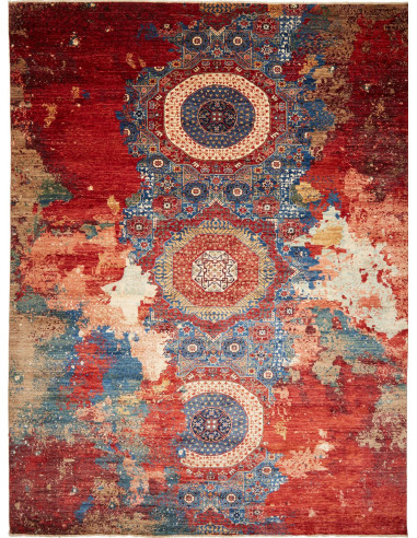 Mona Pakistan terra di siena e salmone scuro 274x359