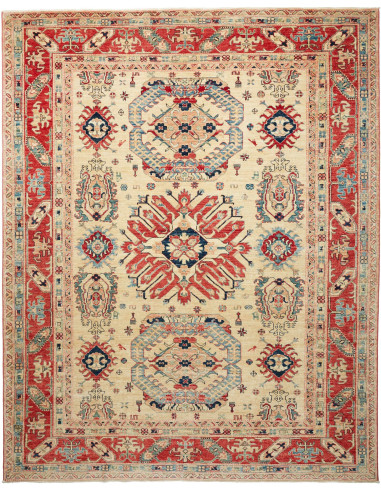 Kazak Fine Pakistan abbronzatura e marrone 242x298