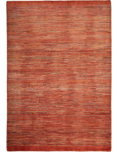 Gabbeh Fine Pakistan terra di siena e terra di siena 166x249