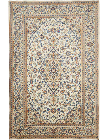 Kashan Persia argento e grigio 195x305