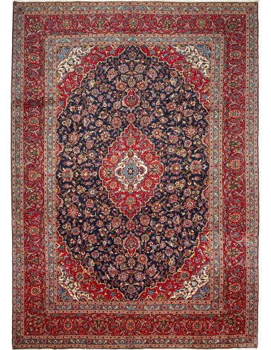 Kashan Persia terra di siena e grigio ardesia scuro 295x418
