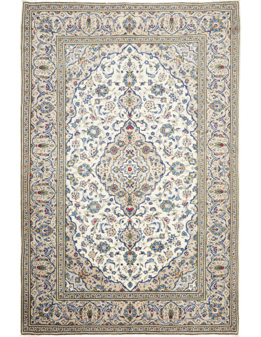 Kashan Persia grigio chiaro e grigio 194x296