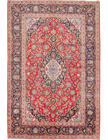 Ardakan Persia marrone rosato e marrone 198x295