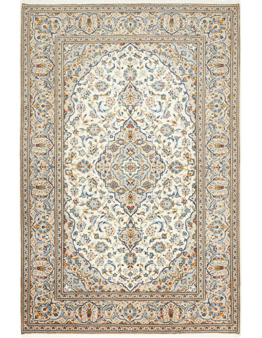 Kashan Persia grigio chiaro e terra di siena 200x300
