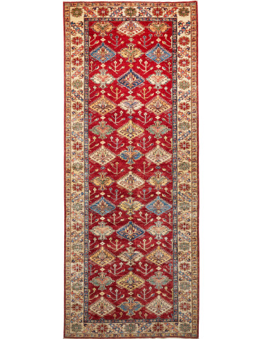 Kazak Fine Pakistan terra di siena e grano 154x389