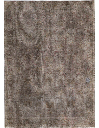Tabriz Persia grigio tenue e verde oliva scuro 97x137