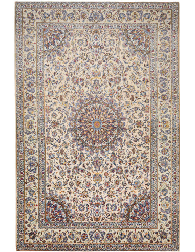 Kashan Persia argento e grigio 210x320