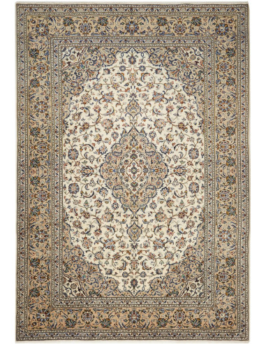 Kashan Persia grigio scuro e grigio ardesia scuro 219x315