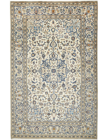 Kashan Persia grigio chiaro e grigio ardesia scuro 193x308
