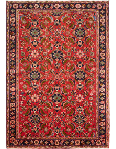Sarough Persia terra di siena e rosa chiaro 207x302