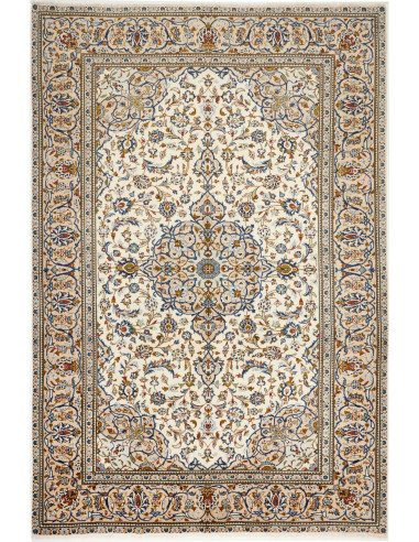 Kashan Persia argento e grigio ardesia scuro 192x285