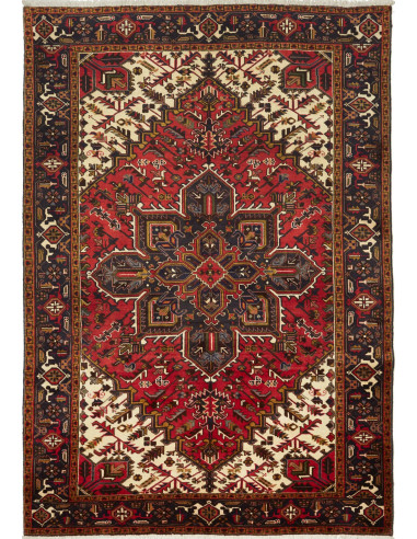 Gorawan Persia grigio ardesia scuro e grano 195x285