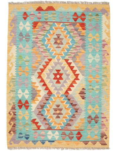 Kilim Pakistan abbronzatura e perù 104x146