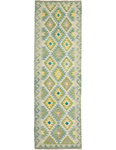 Kilim Pakistan abbronzatura e grigio ardesia chiaro 78x241