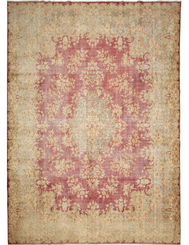 Vintage Persia marrone rosato e marrone rosato 296x415