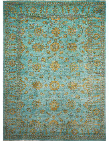 Zigler Fine Pakistan grigio ardesia chiaro e abbronzatura 285x390