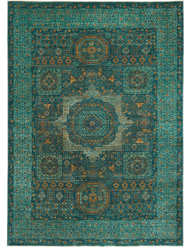 Mamlouk Pakistan grigio ardesia scuro e perù 170x239