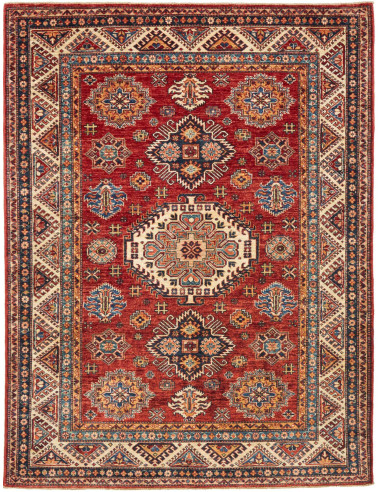 Kazak Fine Pakistan terra di siena e grano 168x222