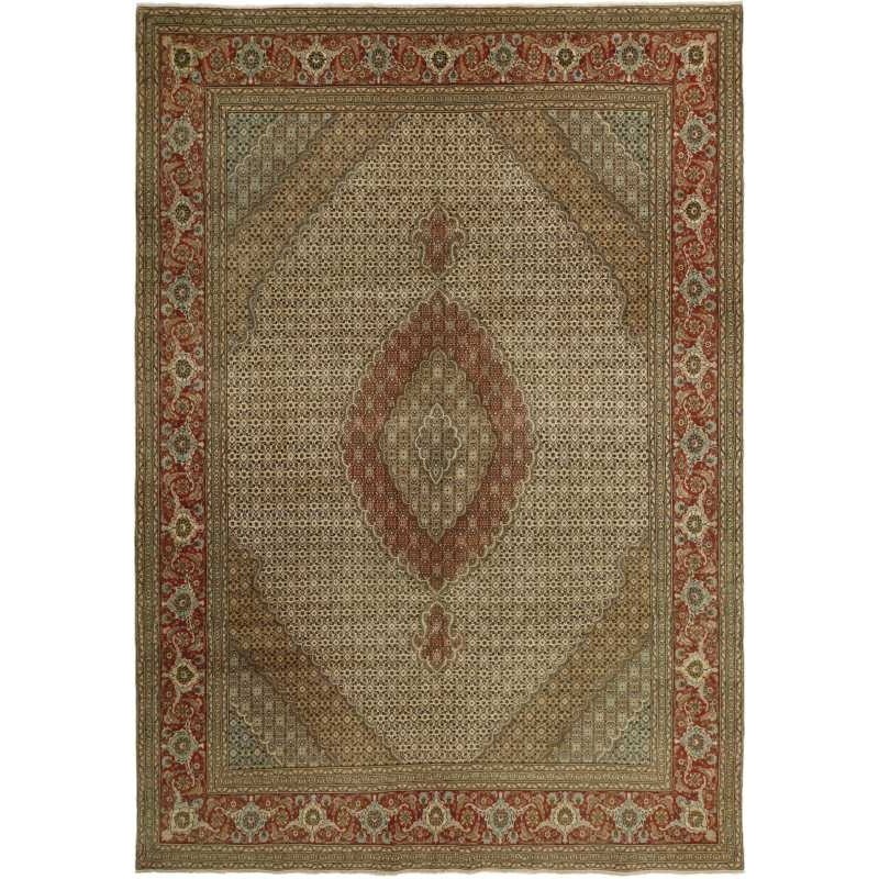 tappeto persia tabriz 40 mahi cm 247x358 