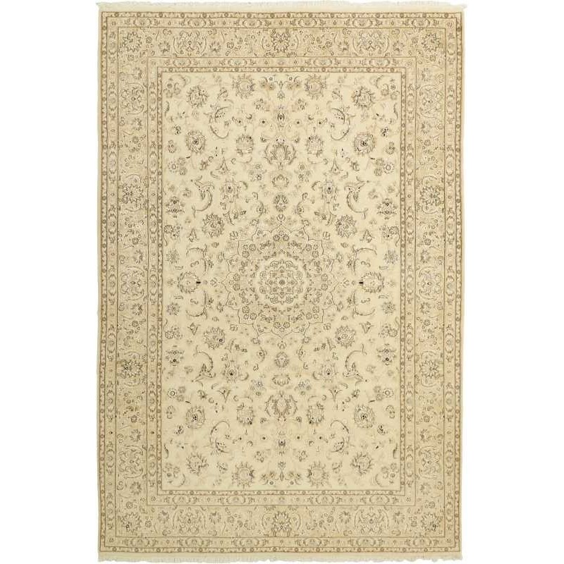 tappeto persia nain fine con seta cm 200x302 