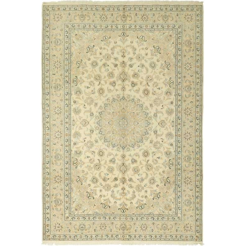 tappeto persia nain fine con seta cm 198x300 