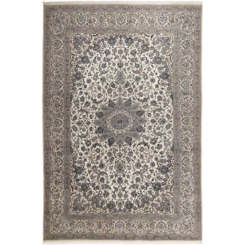 tappeto persia nain fine con seta cm 350x505 