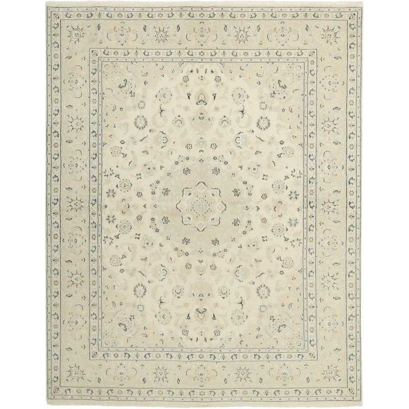tappeto persia nain fine con seta cm 196x249 