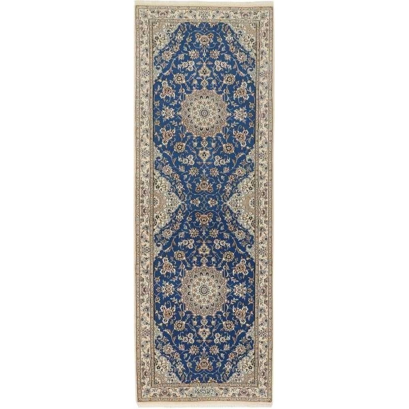 tappeto persia nain extra fine silk cm 70x202 