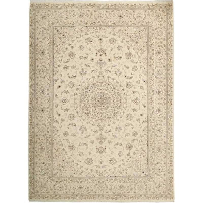 tappeto persia nain fine con seta cm 250x345 