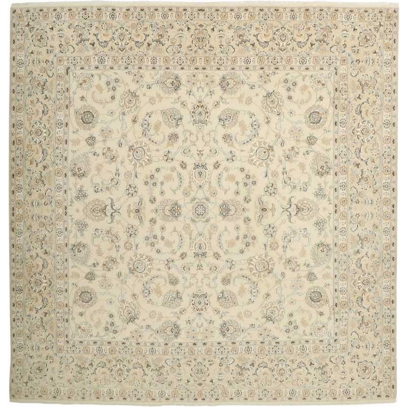tappeto persia nain fine con seta cm 301x310 