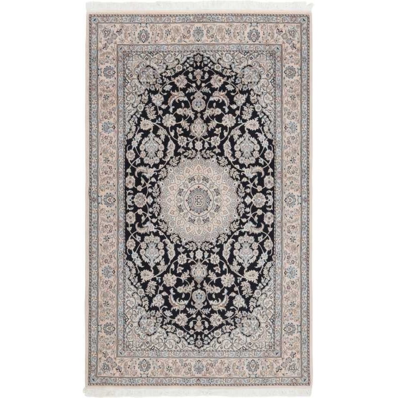 tappeto persia nain fine con seta cm 150x240 