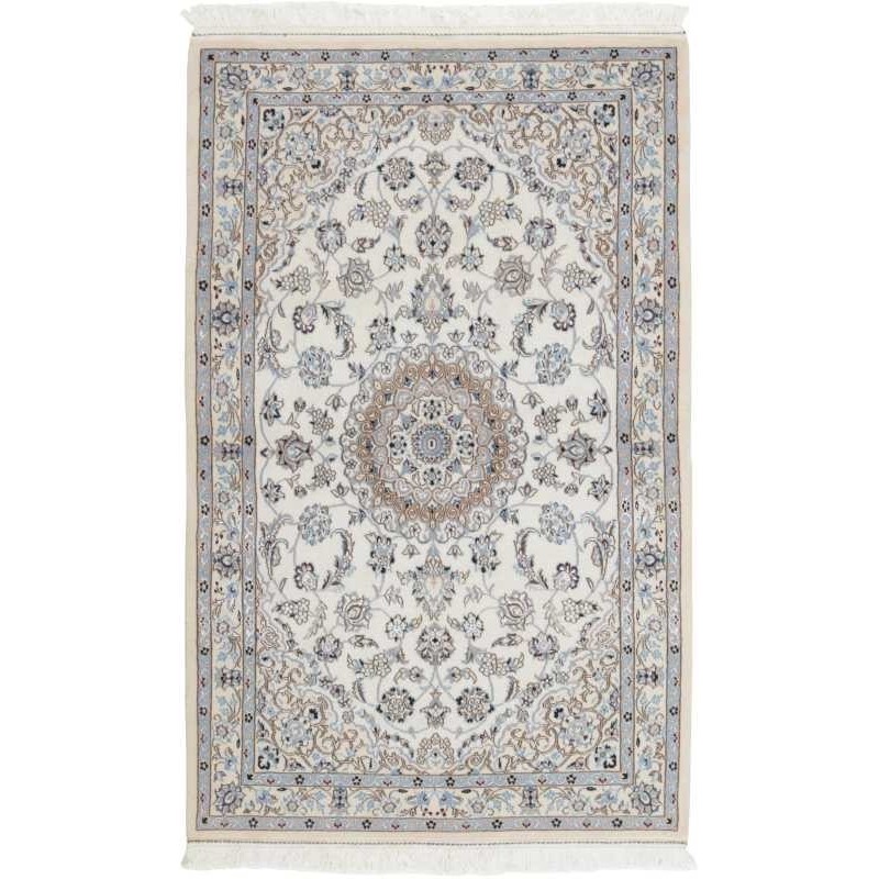 tappeto persia nain fine con seta cm 115x182 