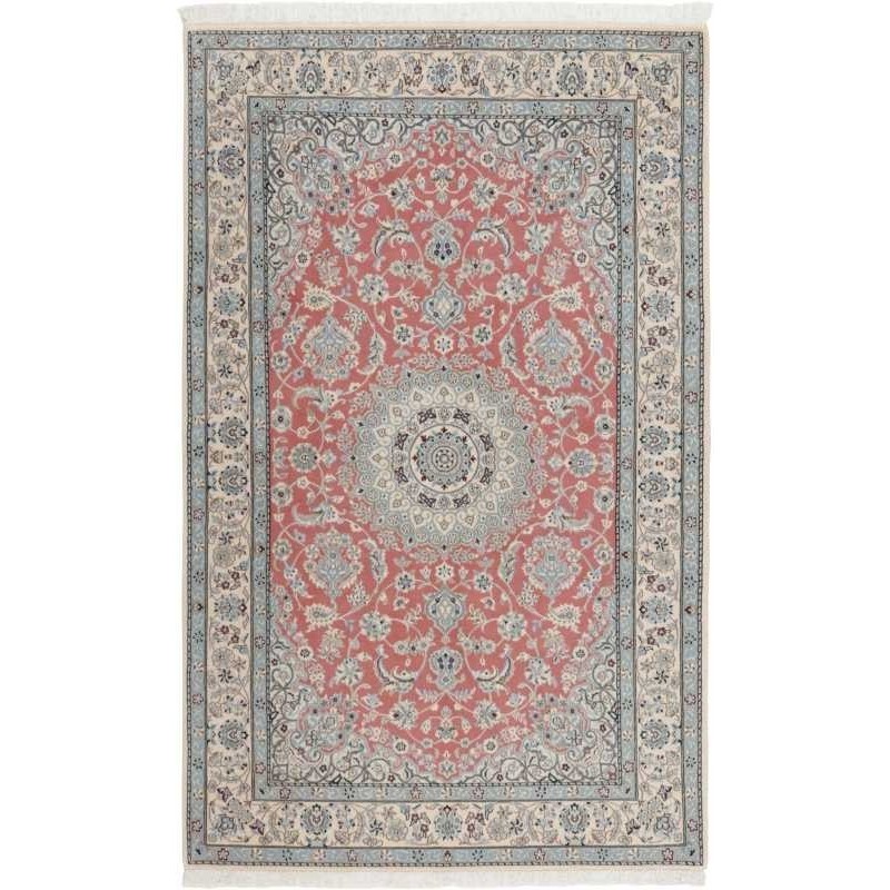tappeto persia nain fine con seta cm 153x240 