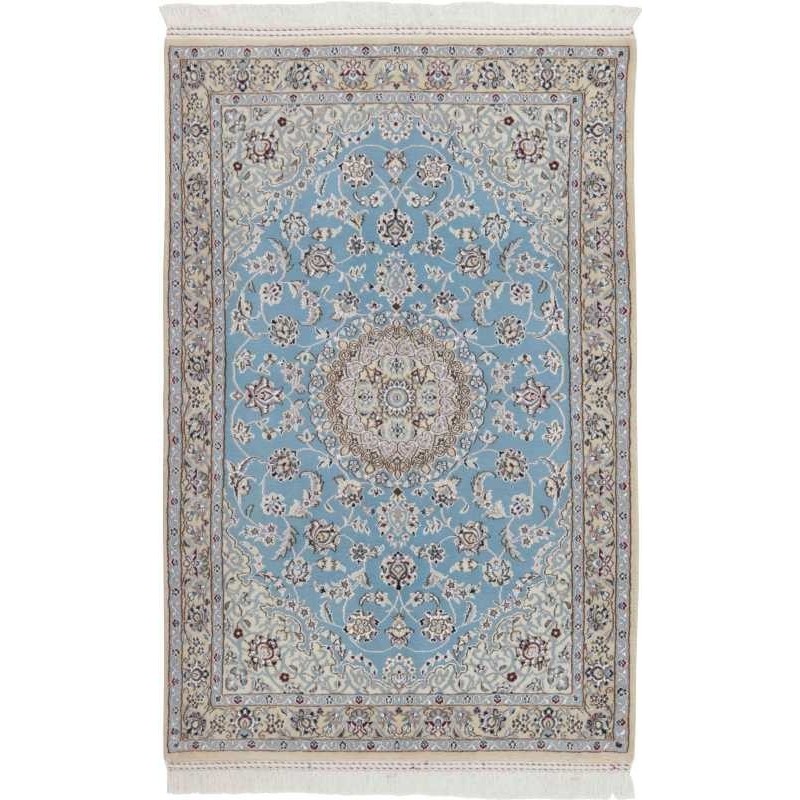 tappeto persia nain fine con seta cm 115x178 