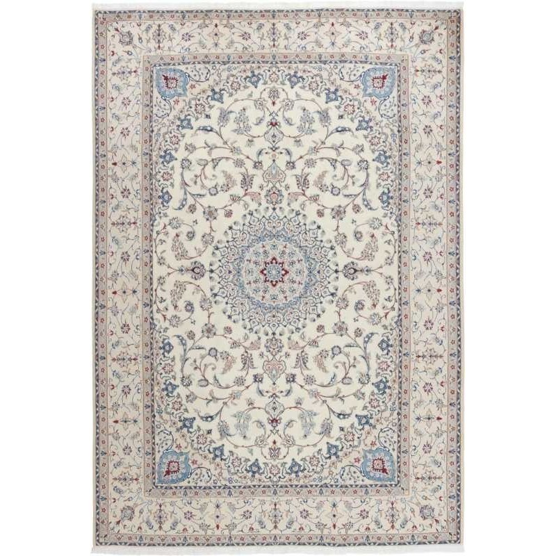 tappeto persia nain fine con seta cm 217x310 