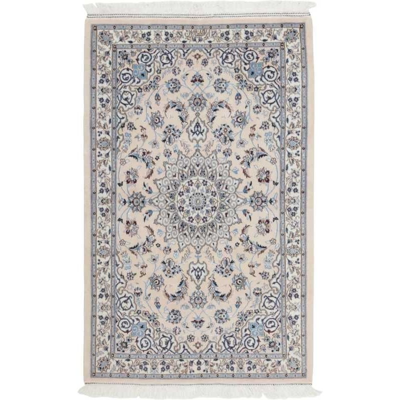 tappeto persia nain fine con seta cm 115x180 