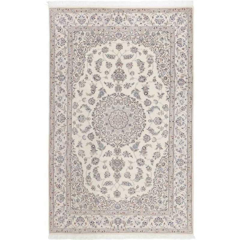 tappeto persia nain fine con seta cm 208x315 