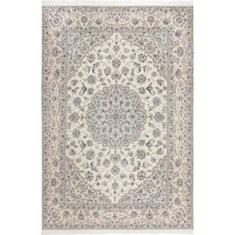 tappeto persia nain fine con seta cm 245x350 