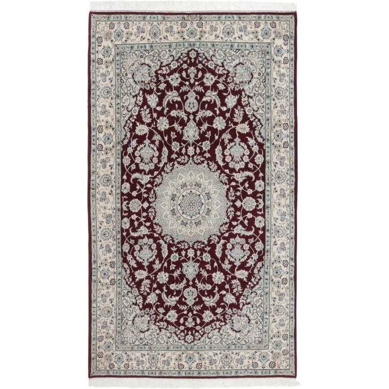 tappeto persia nain fine con seta cm 150x246 