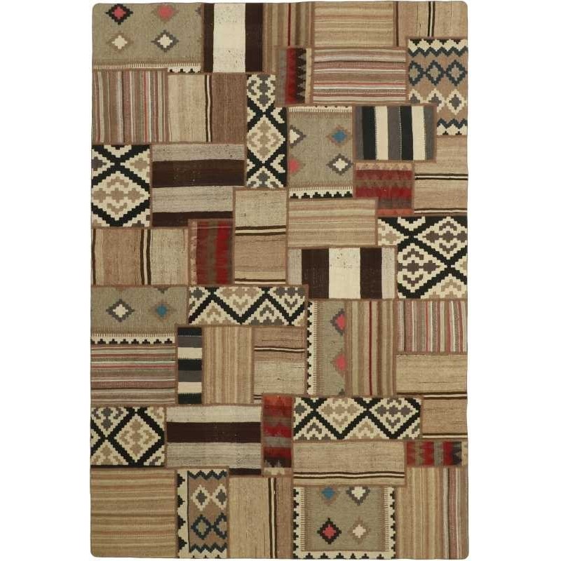 tappeto persia tekkeh kelim cm 202x303 