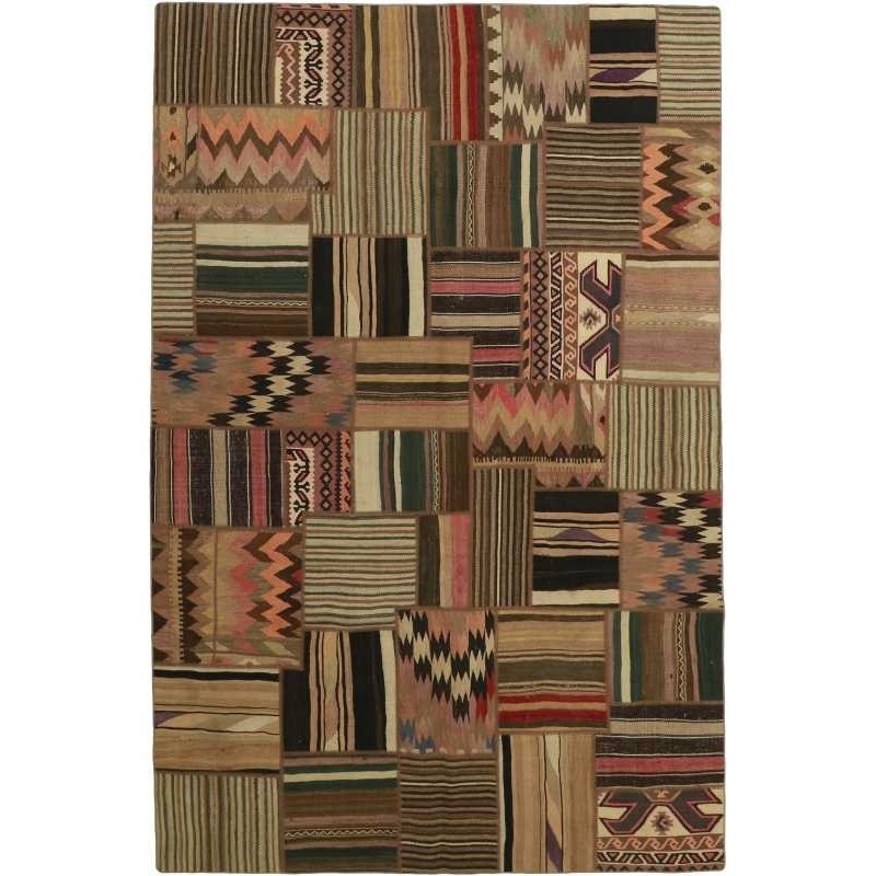 tappeto persia tekkeh kelim cm 203x305 