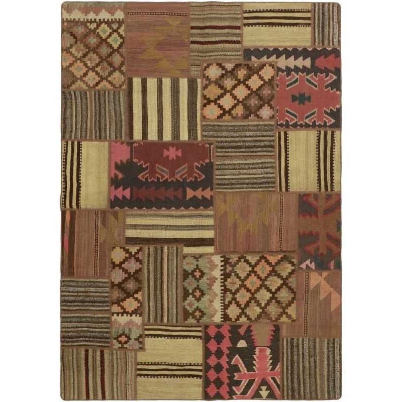tappeto persia tekkeh kelim cm 157x230 