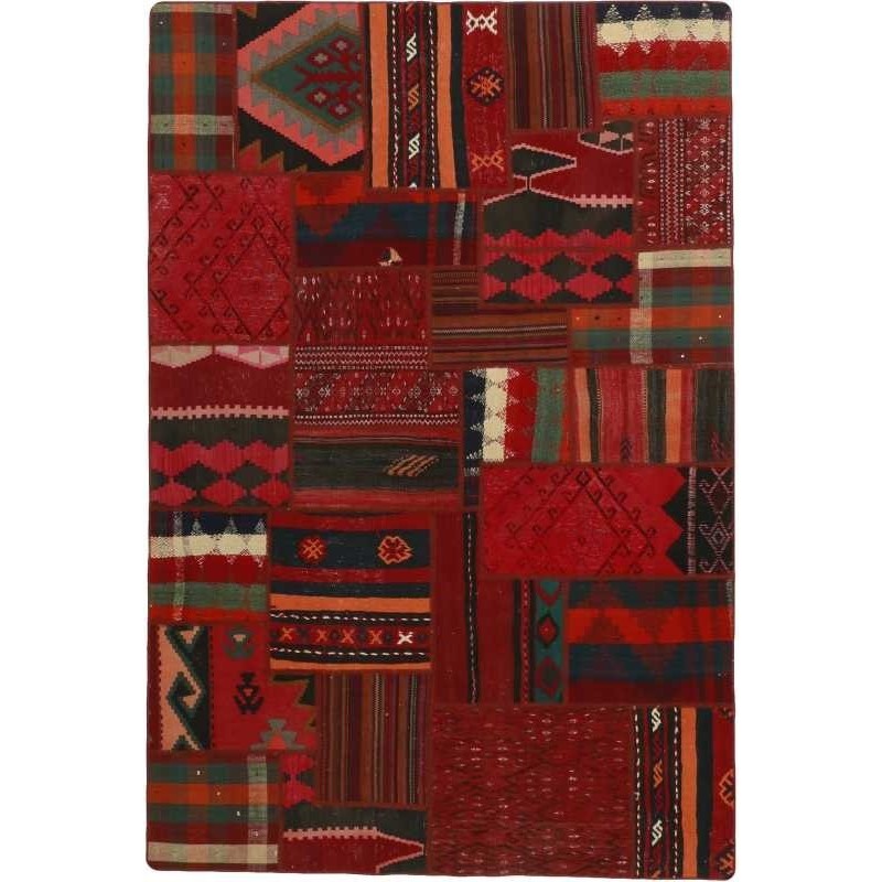 tappeto persia tekkeh kelim cm 156x233 