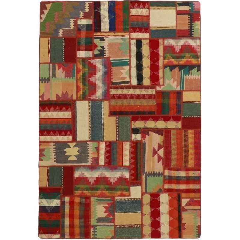 tappeto persia tekkeh kelim cm 156x232 
